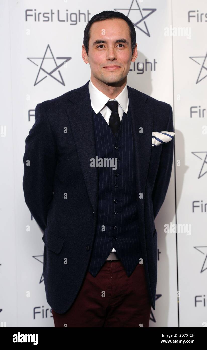 Steve John Shepherd attending the First Light Awards 2012, honouring