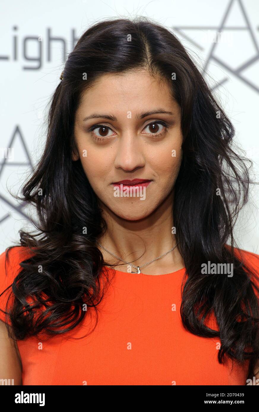 Manjinder Virk attending the First Light Awards 2012, honouring young