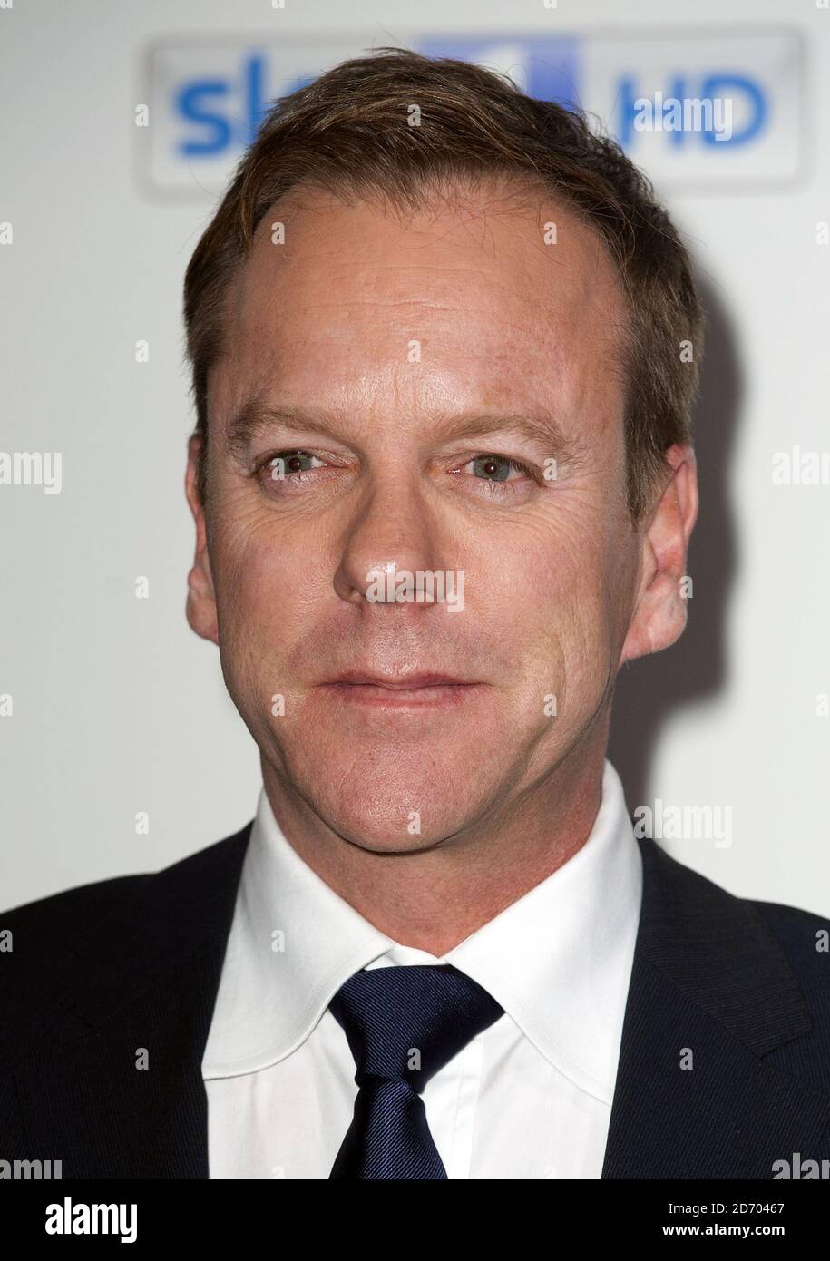 Kiefer Sutherland pictured at the press launch of his new drama, Touch