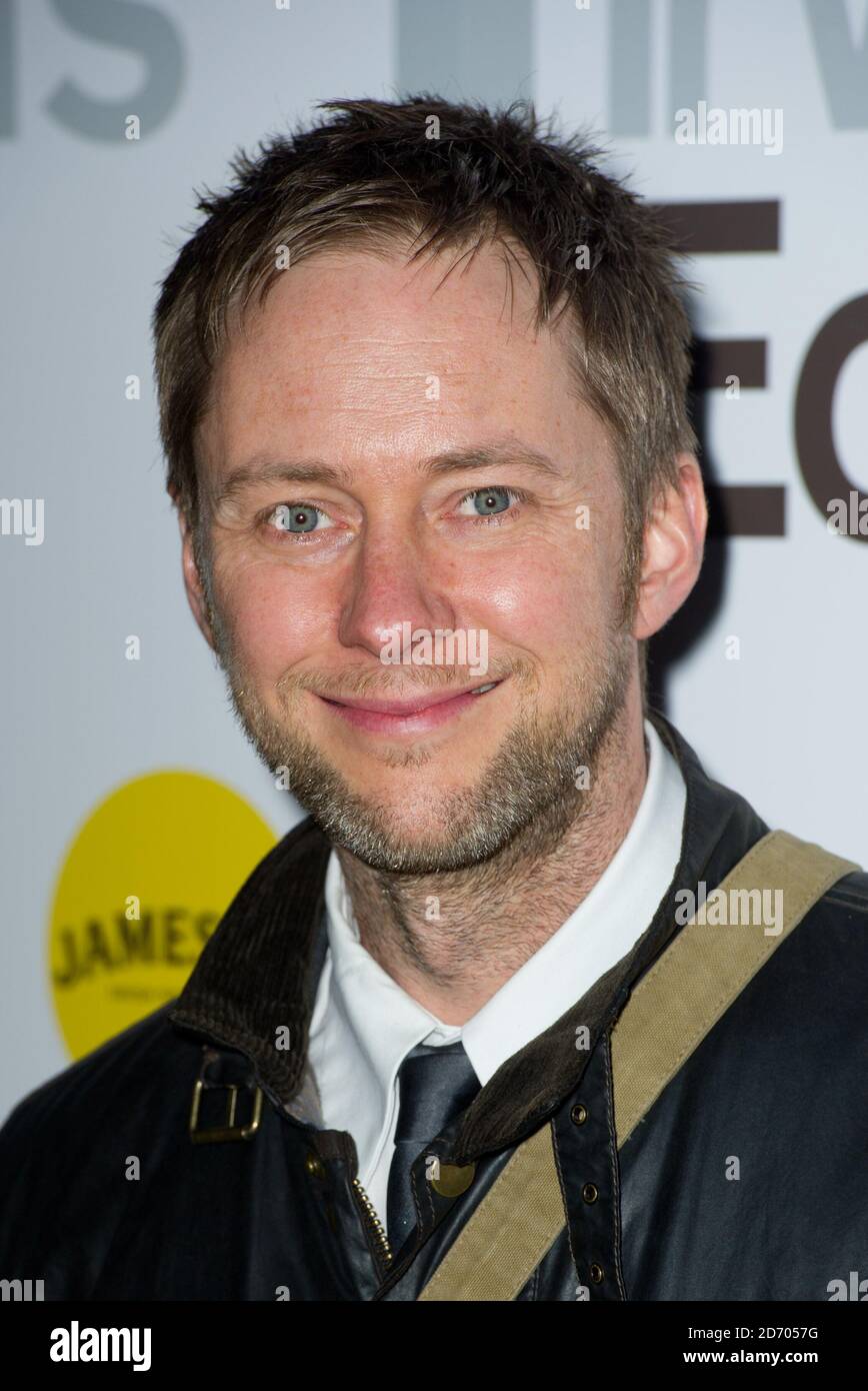 James Redmond arriving the premiere of Irvine Welsh's Ecstasy, at the