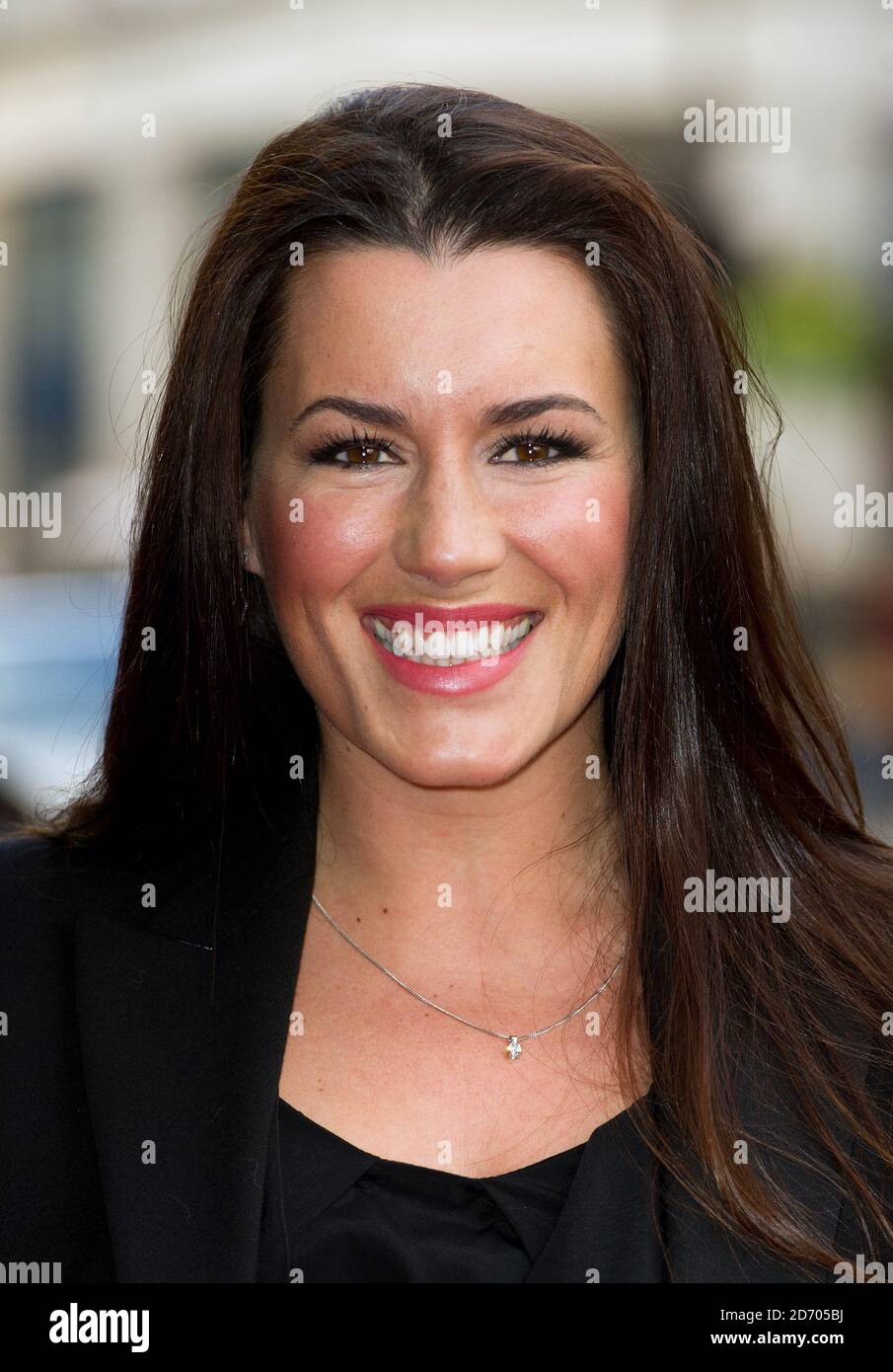 Kate Magowan attending the premiere of Outside Bet, at Cineworld Haymarket in central London. Stock Photo