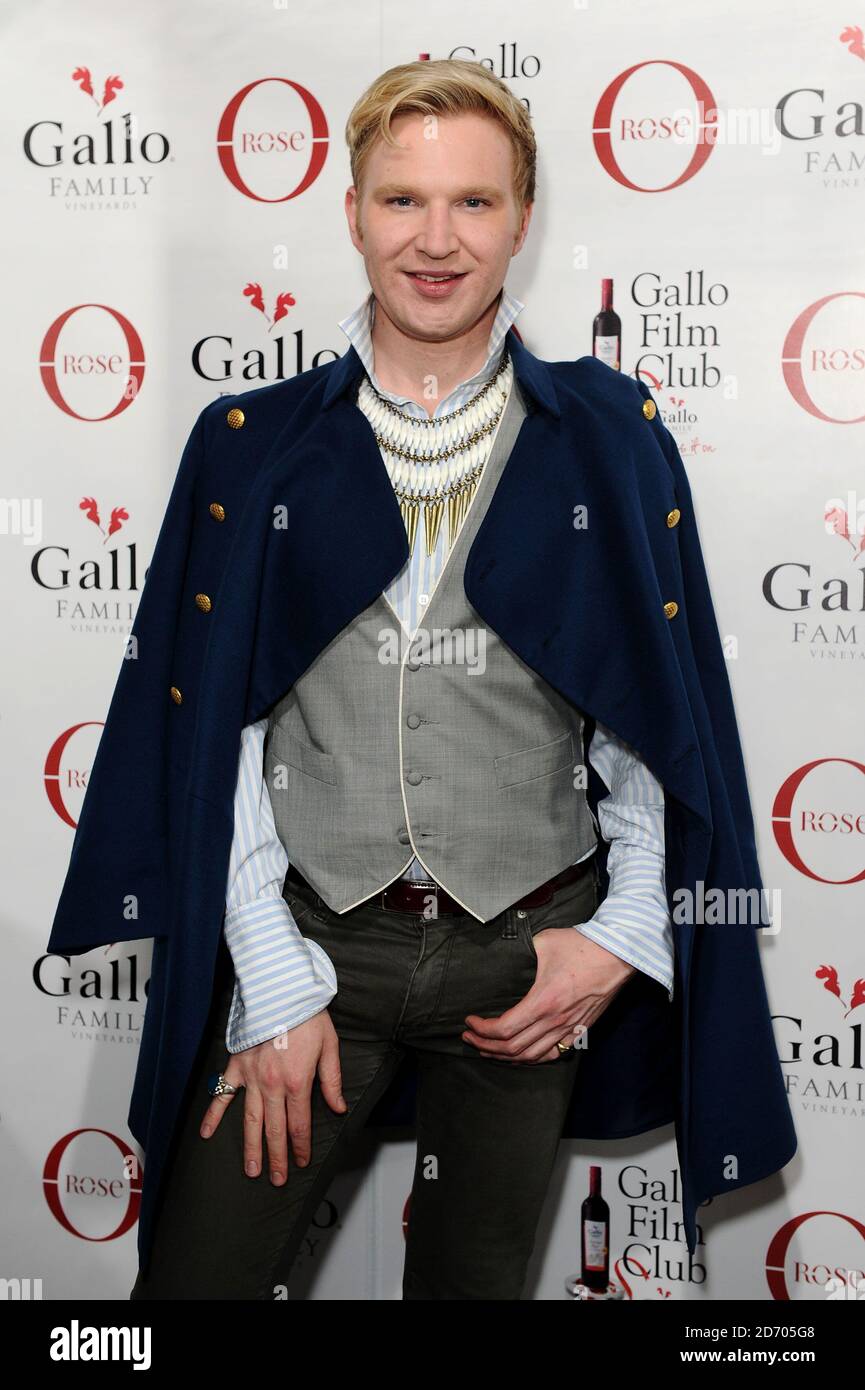 Henry Conway attending the Gallo Film Club Launch Party at the Rose club in London. Stock Photo