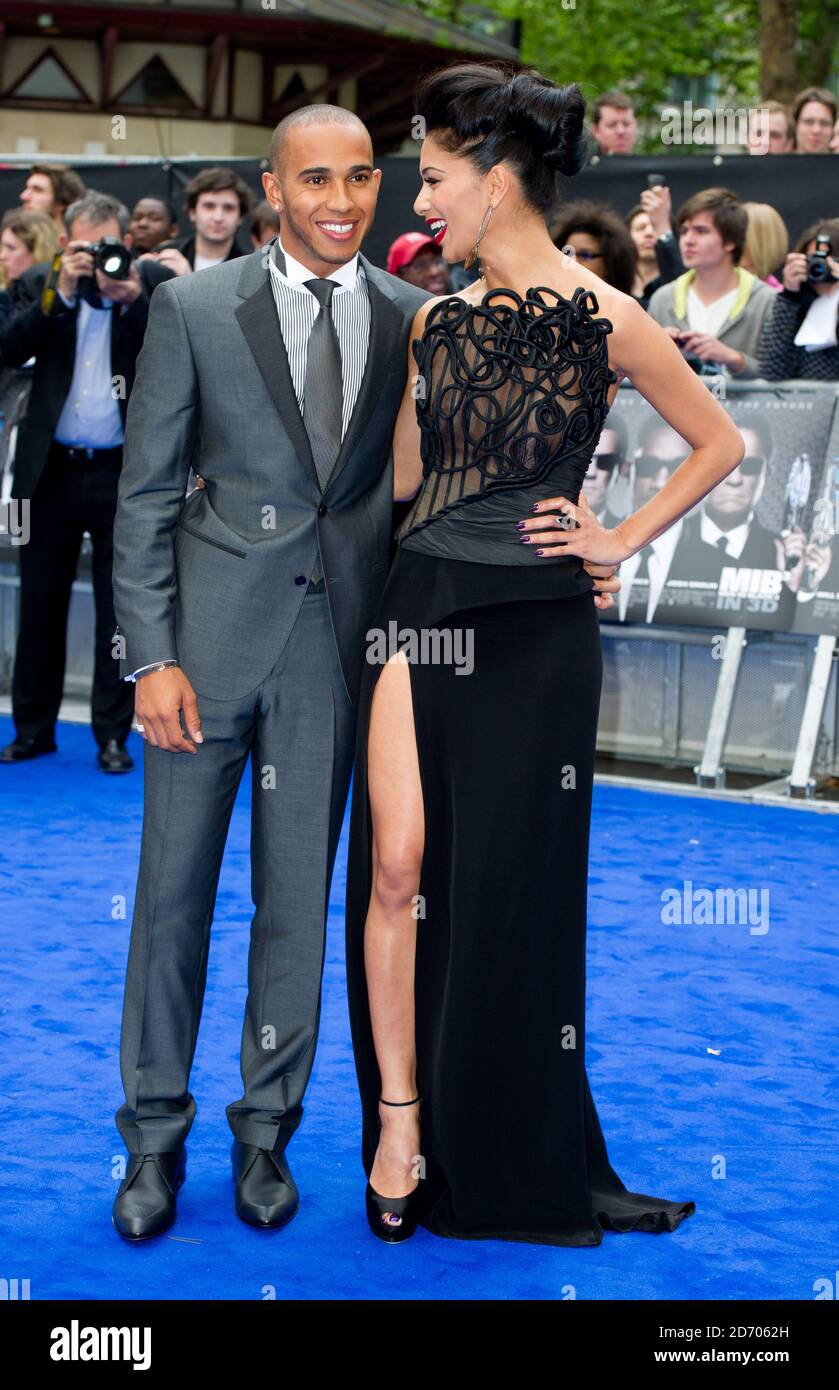 Nicole Scherzinger And Lewis Hamilton Attending The Men In Black 3 Nicole Scherzinger And Lewis Hamilton Attending The Men In Black 3