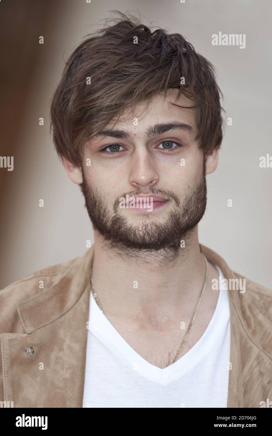 Douglas Booth attending The Royal Academy of Arts Summer Exhibition Preview Party in central London. Stock Photo
