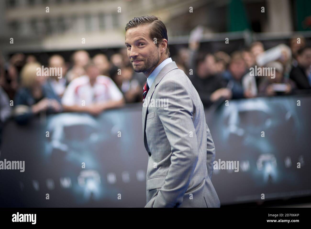 Logan Marshall-Green arrives for the world premiere of Prometheus, at