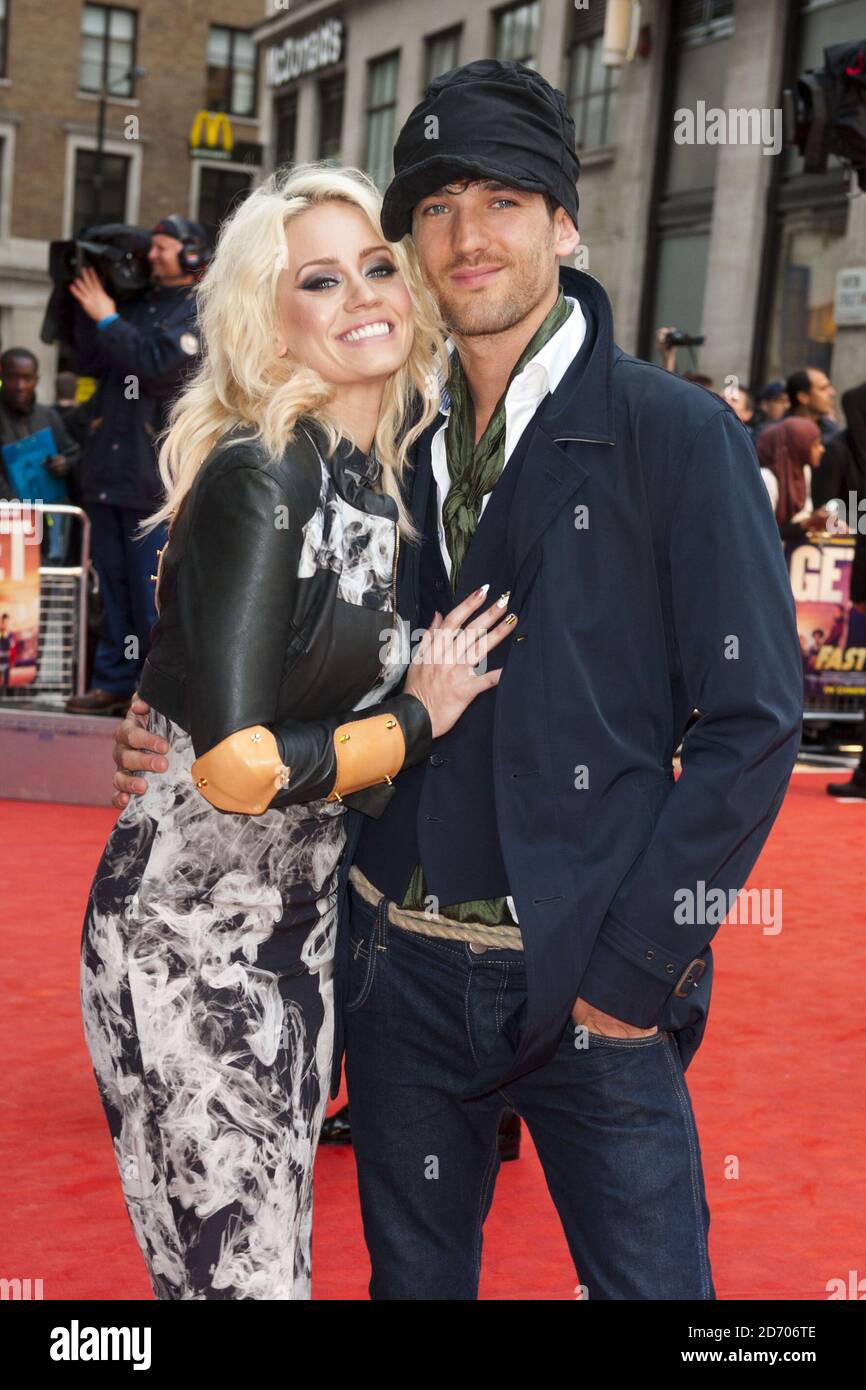 Kimberly Wyatt arriving at the world premiere of Fast Girls at the ...