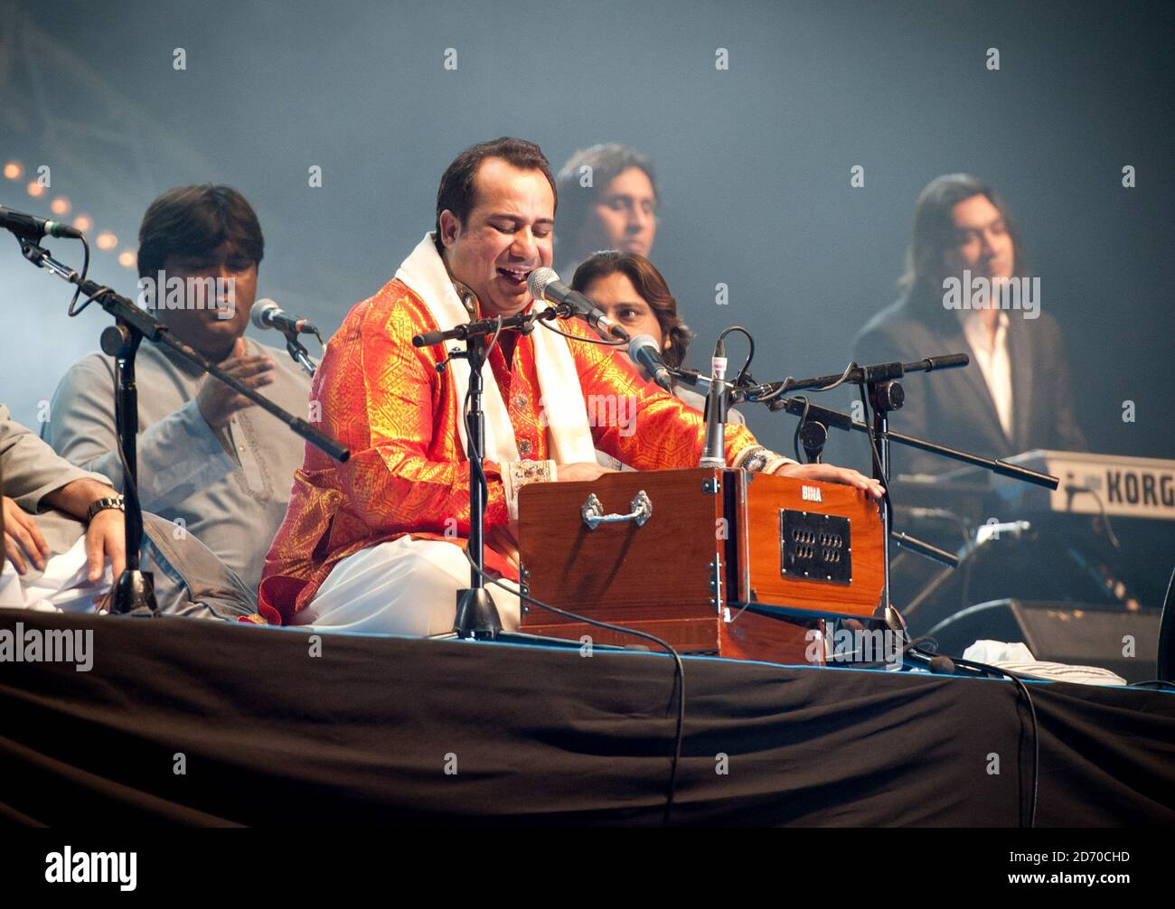 Rahat Fateh Ali Khan Performing At The 2012 Asian Music Awards At Rahat Fateh Ali Khan Performing At The 2012 Asian Music Awards At