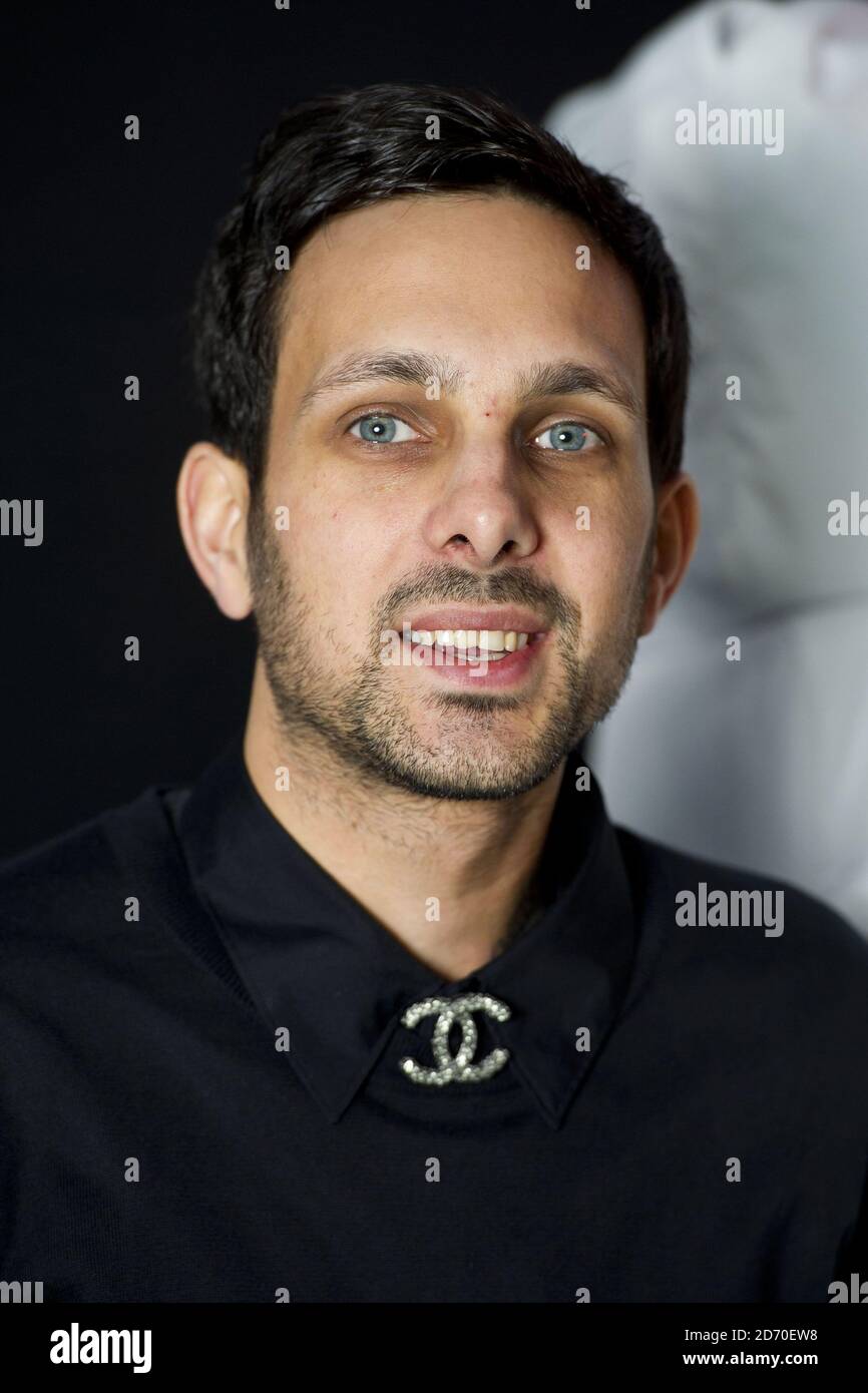 Dynamo attending the Lynx Space Academy launch party, at the Wimbledon Studios in south London, where Buzz Aldrin announced that the brand is sending someone from the UK into space. Stock Photo