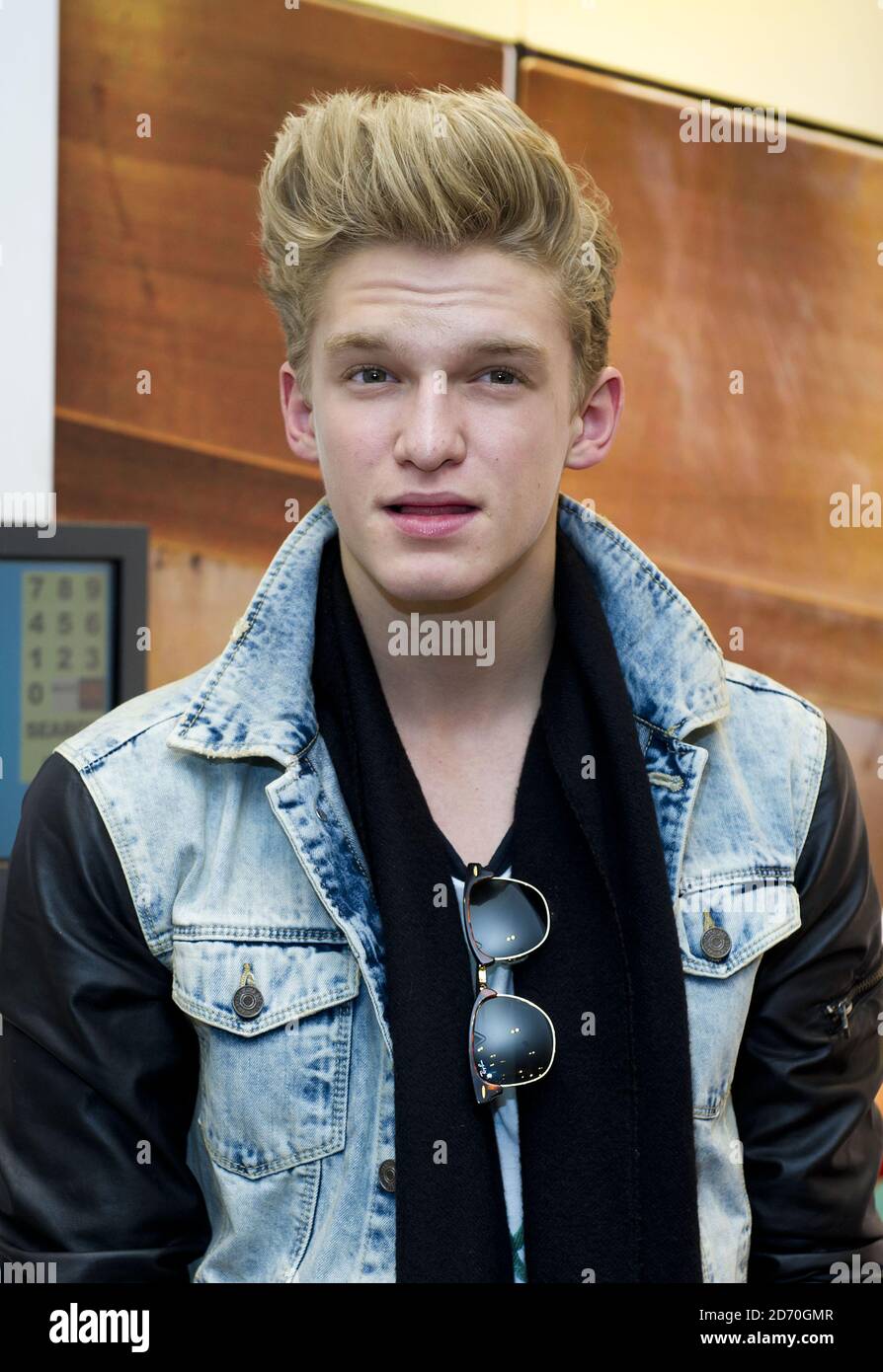 Cody Simpson pictured at a 'shoe signing', for his own range of shoes, at Schuh in central London. Stock Photo