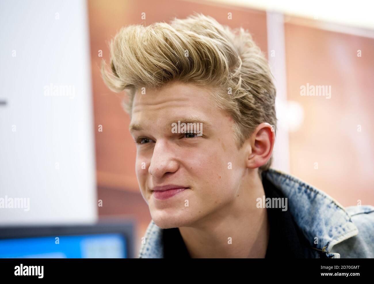 Cody Simpson pictured at a 'shoe signing', for his own range of shoes, at Schuh in central London. Stock Photo