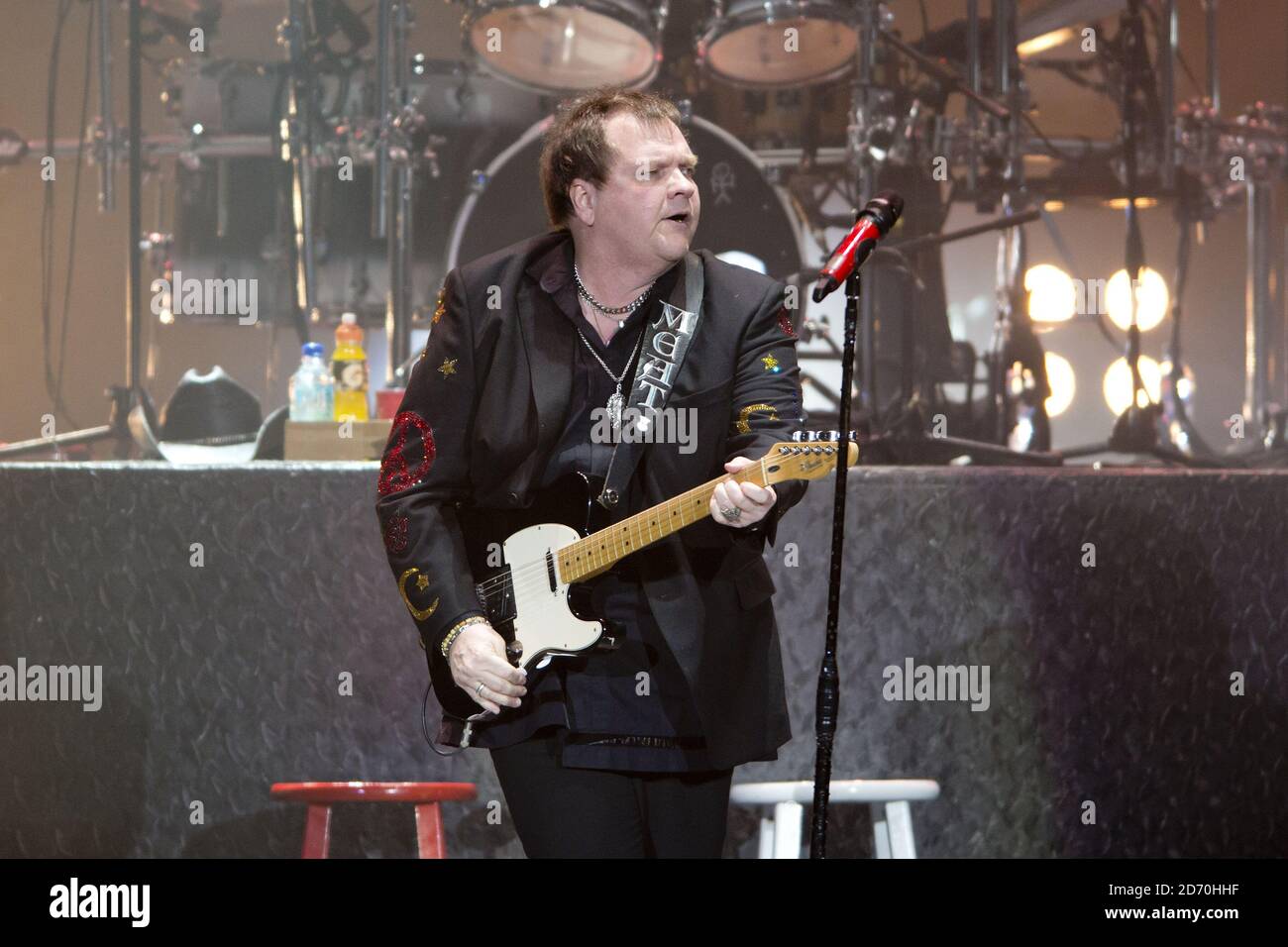 Meat Loaf performing at the O2 Arena in East London Stock Photo Alamy