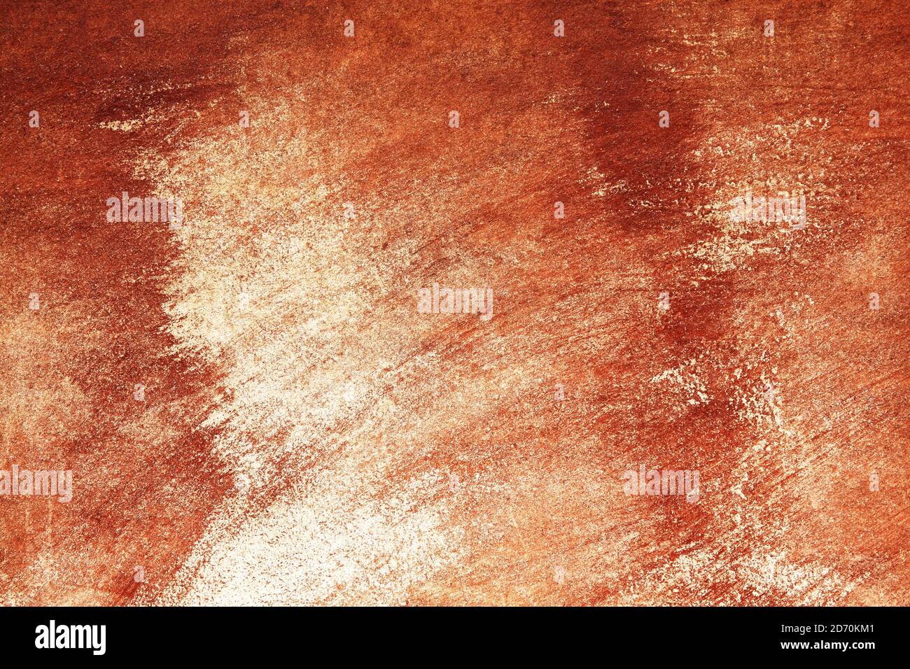 Rust covered iron sheet metal texture background Stock Photo