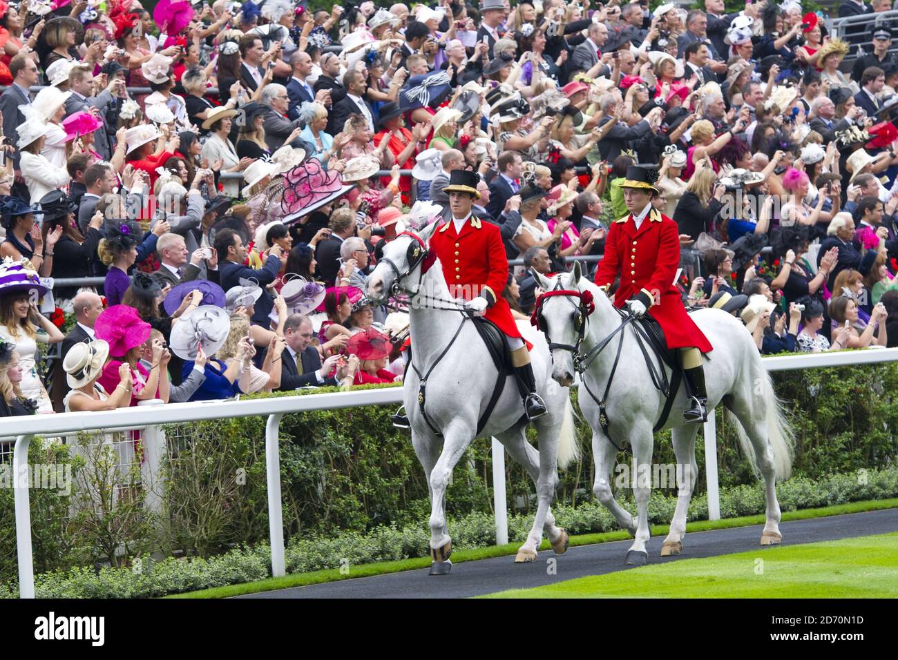 Atmosphere during Ladies day at The Royal Ascot Meeting 2013, at Ascot ...