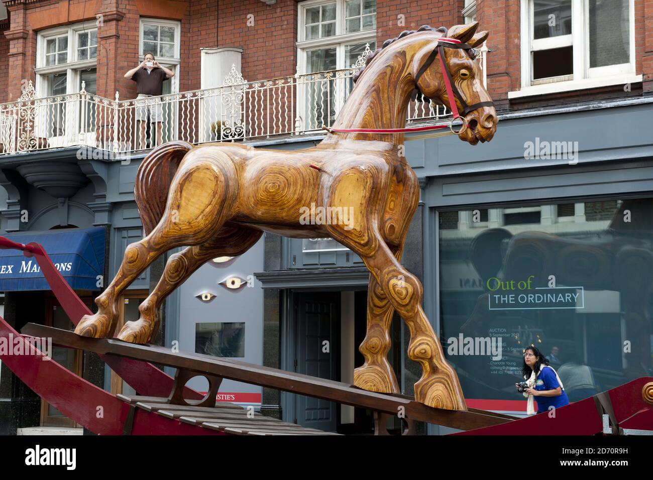 Giant rocking horse hi-res stock photography and images - Alamy