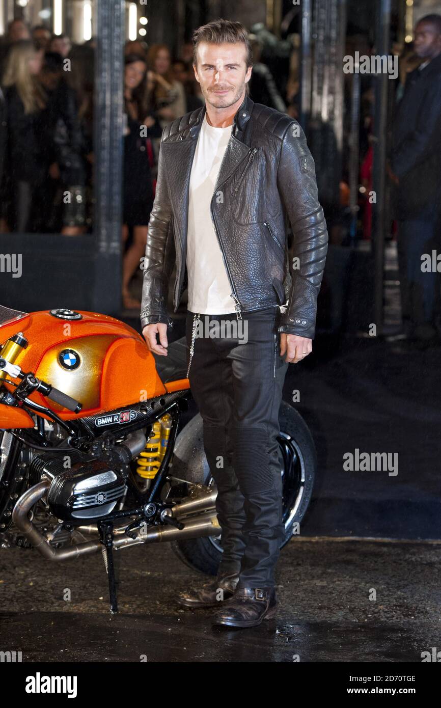 Belstaff leather jacket hi-res stock photography and images - Alamy