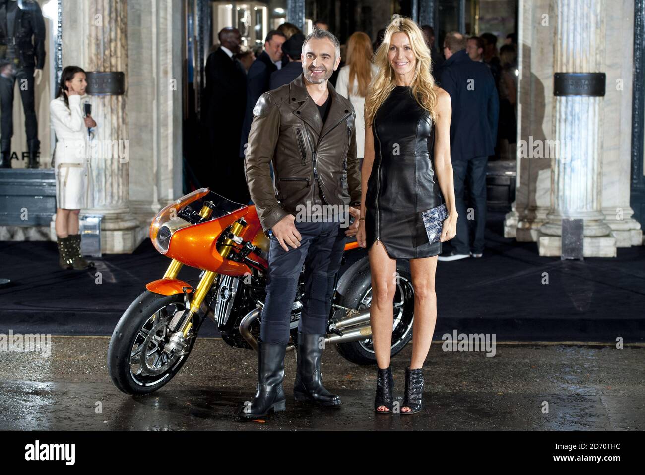 Melissa Odabash attends the opening of Belstaff House on New Bond Street in  London Stock Photo - Alamy