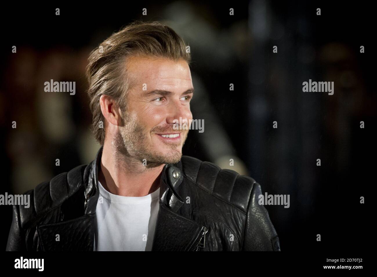 David Beckham attends the opening of Belstaff House on New Bond Street in  London Stock Photo - Alamy