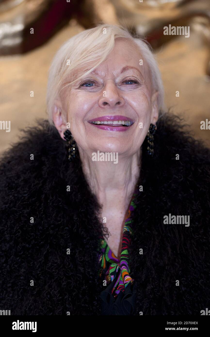Biddy Baxter arrives at the British Academy Children's Awards, at the Hilton Hotel in park Lane, London. Stock Photo