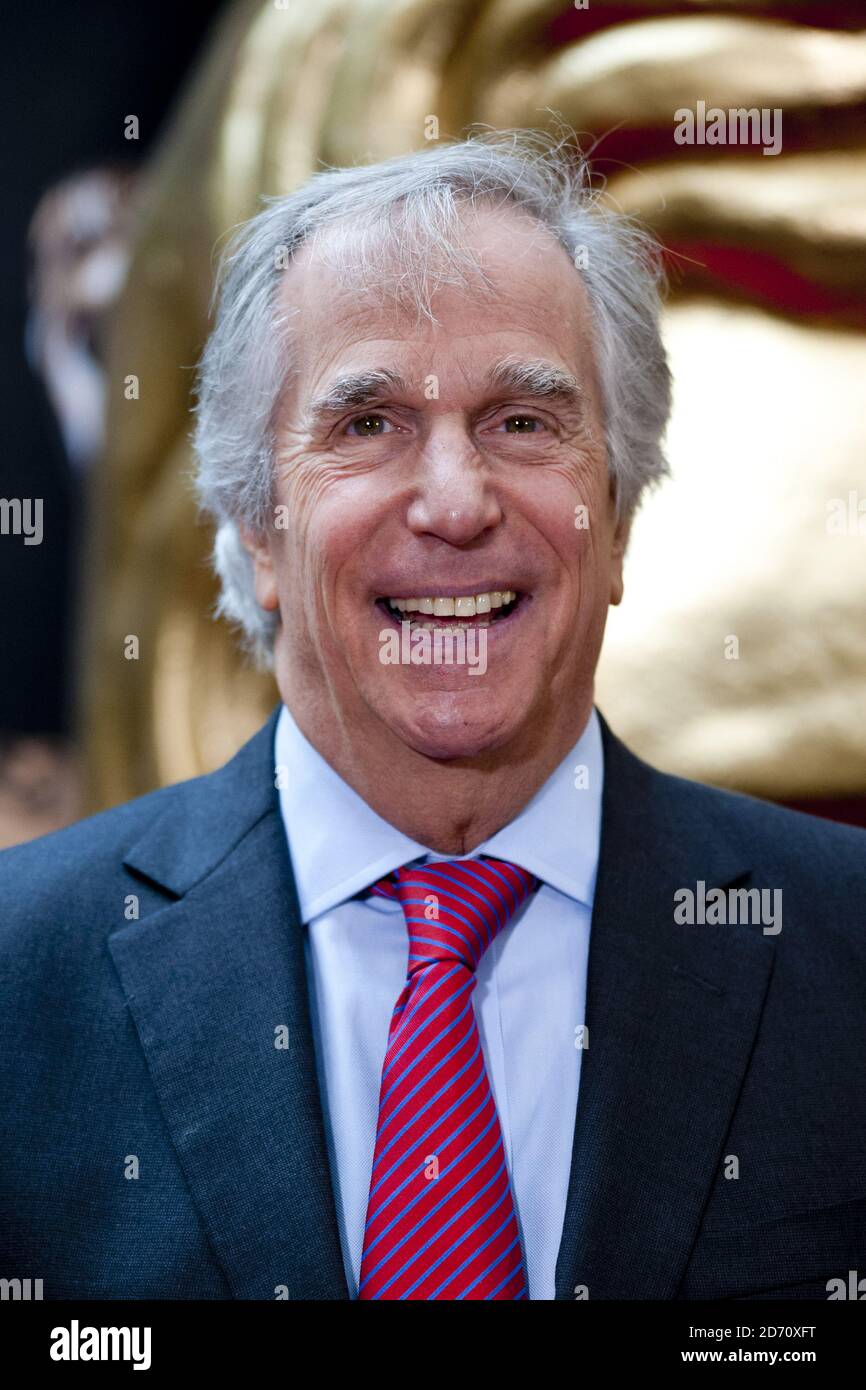 Henry Winkler arrives at the British Academy Children's Awards, at the Hilton Hotel in park Lane, London. Stock Photo