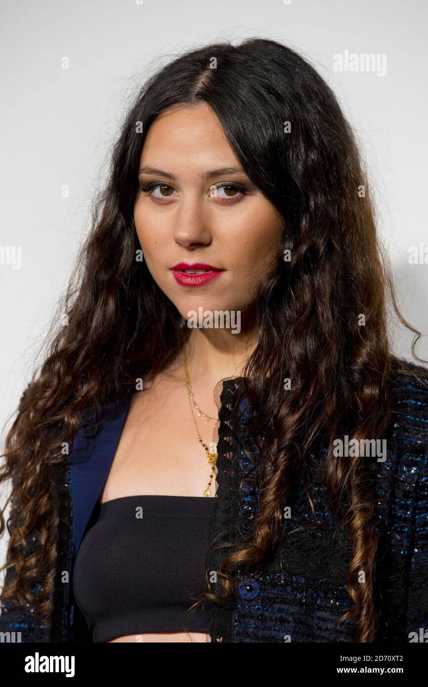 Eliza Doolittle pictured at the Capital FM Jingle Bell Ball, at the O2