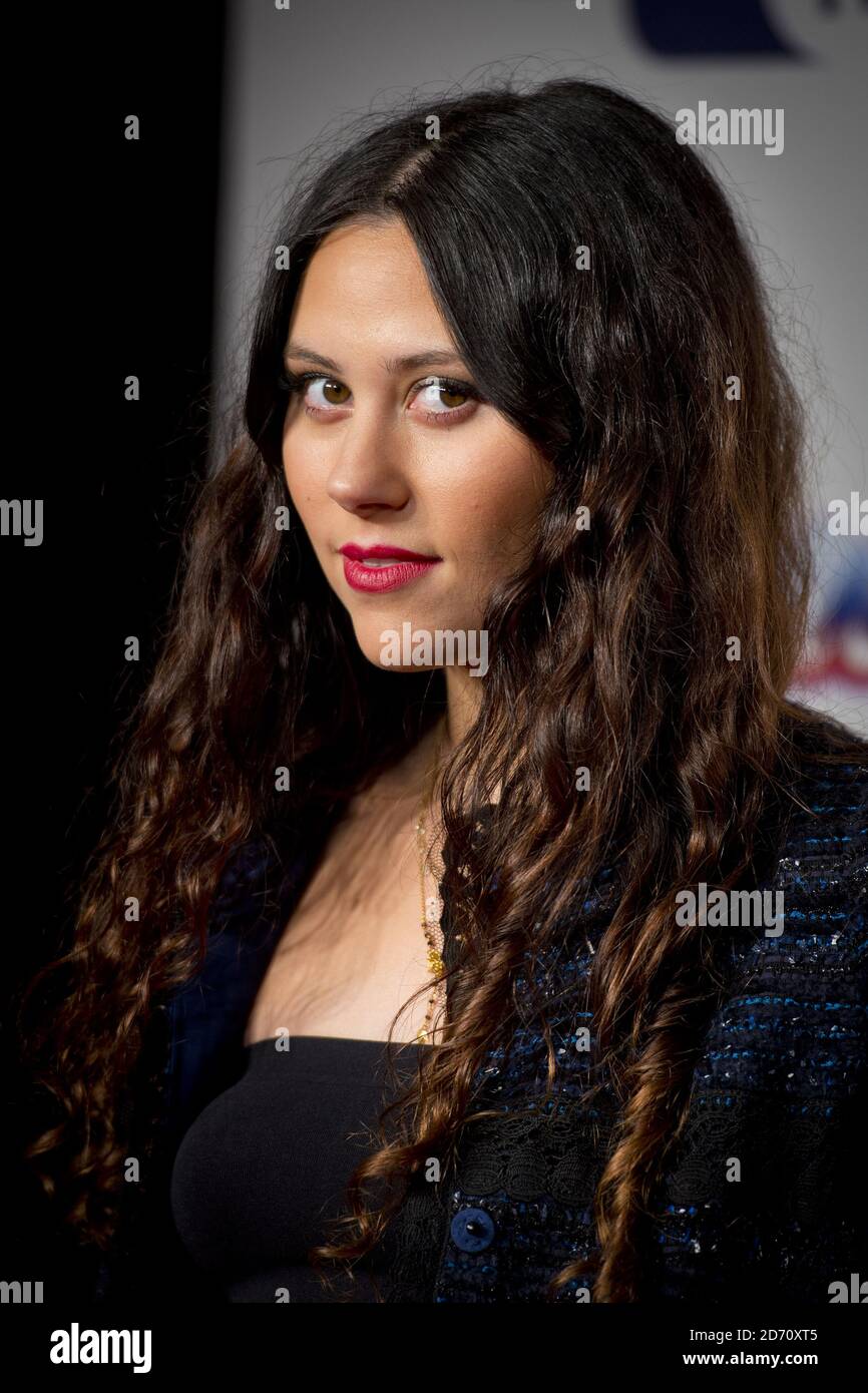 Eliza Doolittle pictured at the Capital FM Jingle Bell Ball, at the O2
