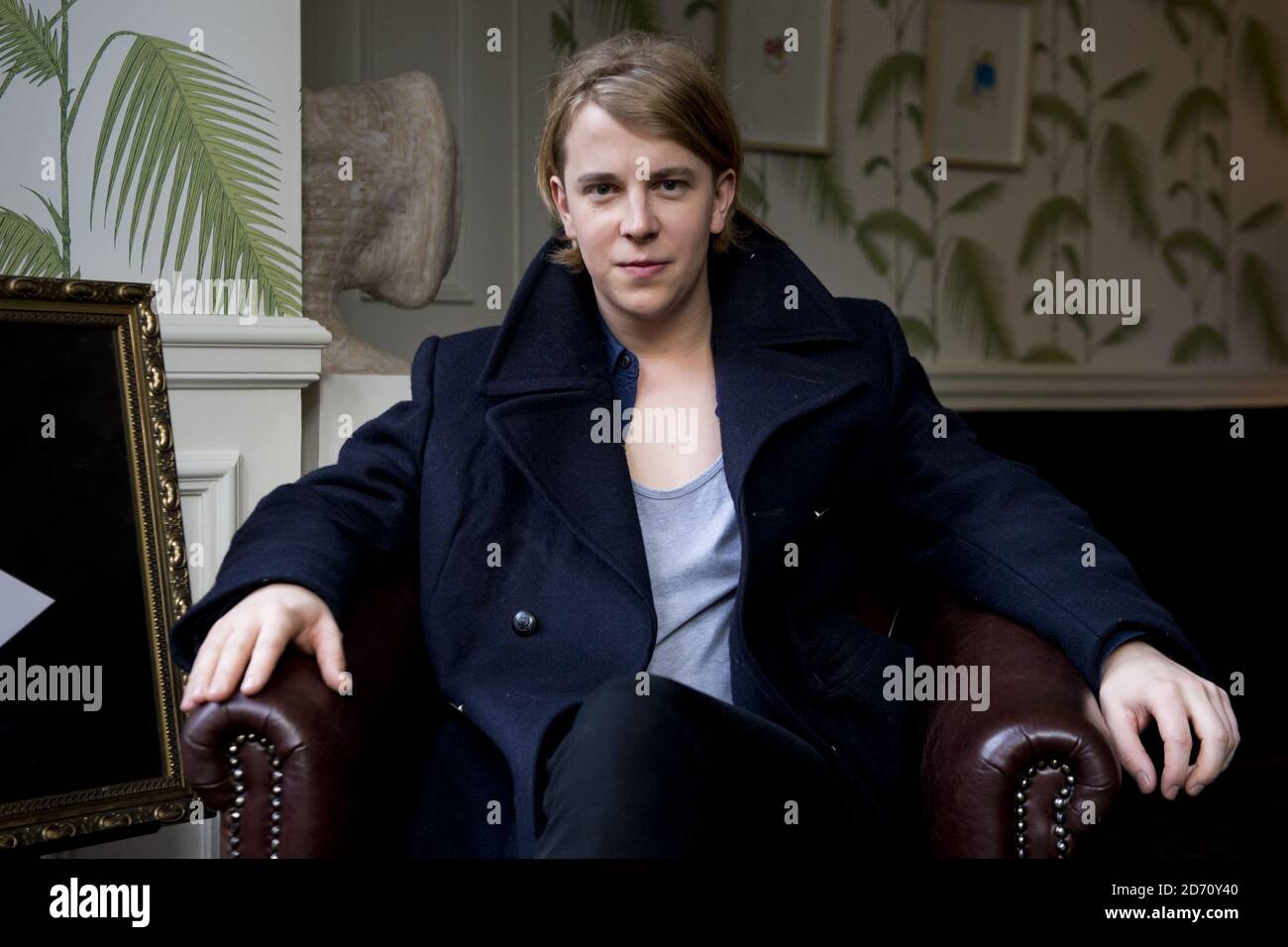 Exclusive Content Editorial Use Only Tom Odell Is Interviewed By Pete Donaldson At The Absolute Radio Christmas Sessions At The House Of St Barnabas In Central London Stock Photo Alamy