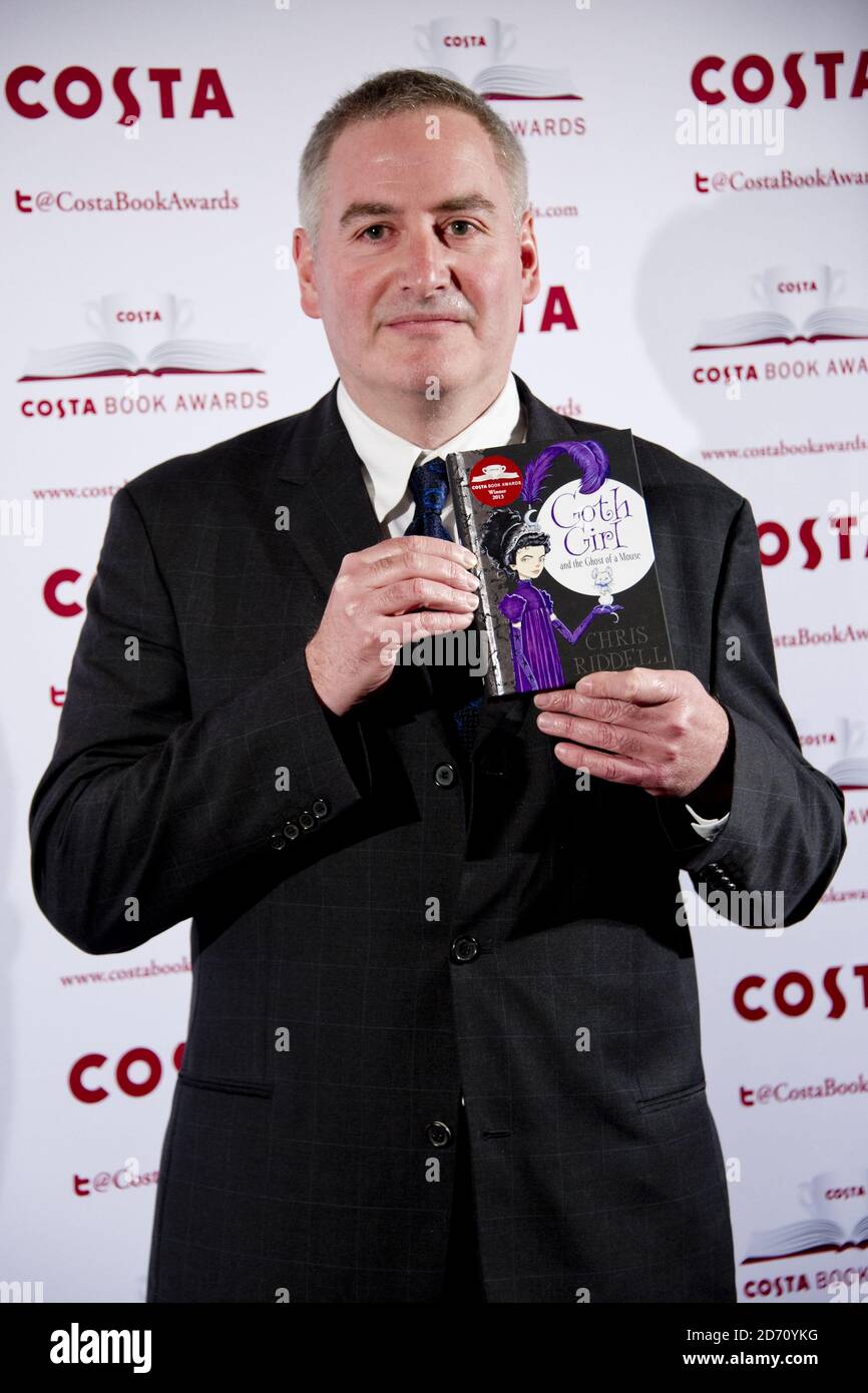 Costa Children's Book Award Winner Chris Riddell pictured at the 2014 ...