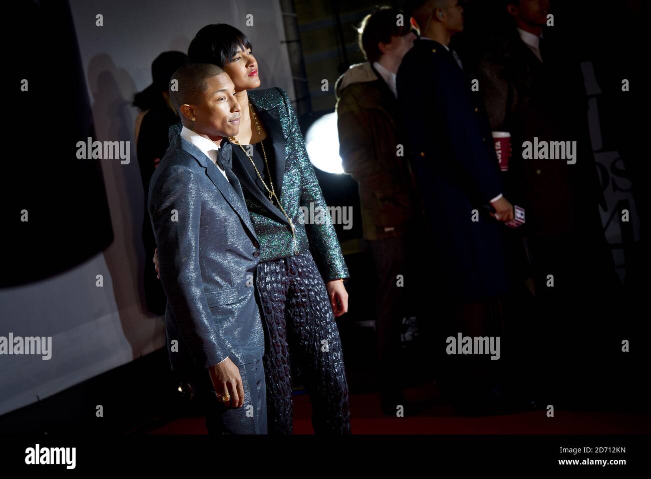 Pharrell williams and wife helen lasichanh hi-res stock photography and  images - Alamy