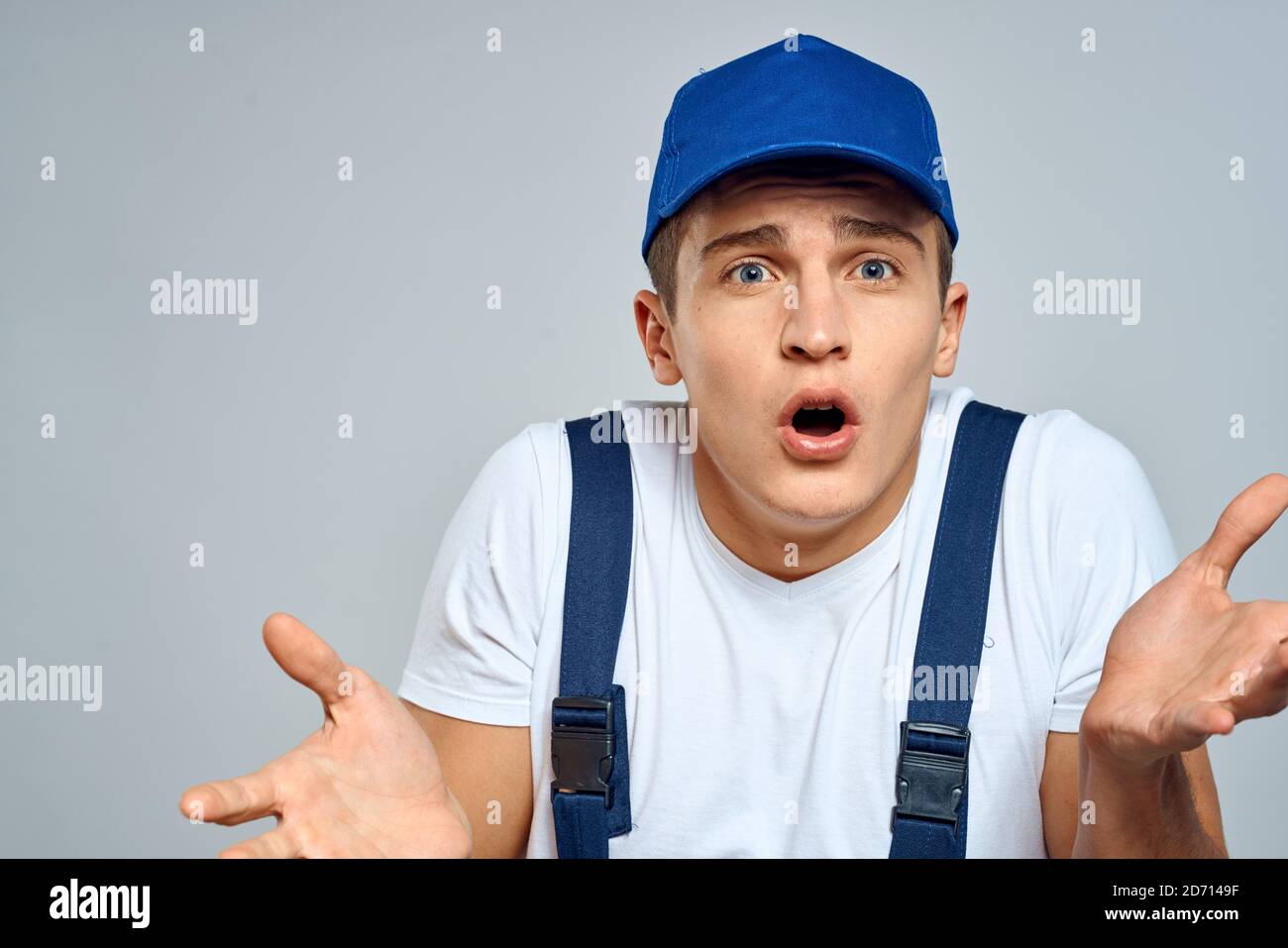 Service Man Images working man in uniform service lifestyle delivery service light ...
