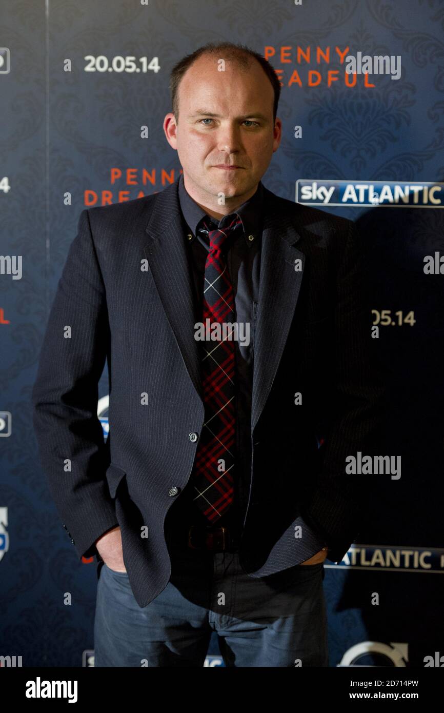 Rory Kinnear attending a photocall for the launch of Penny Dreadful, on Sky Atlantic HD, held at the St Pancras Renaissance Hotel in London. Stock Photo
