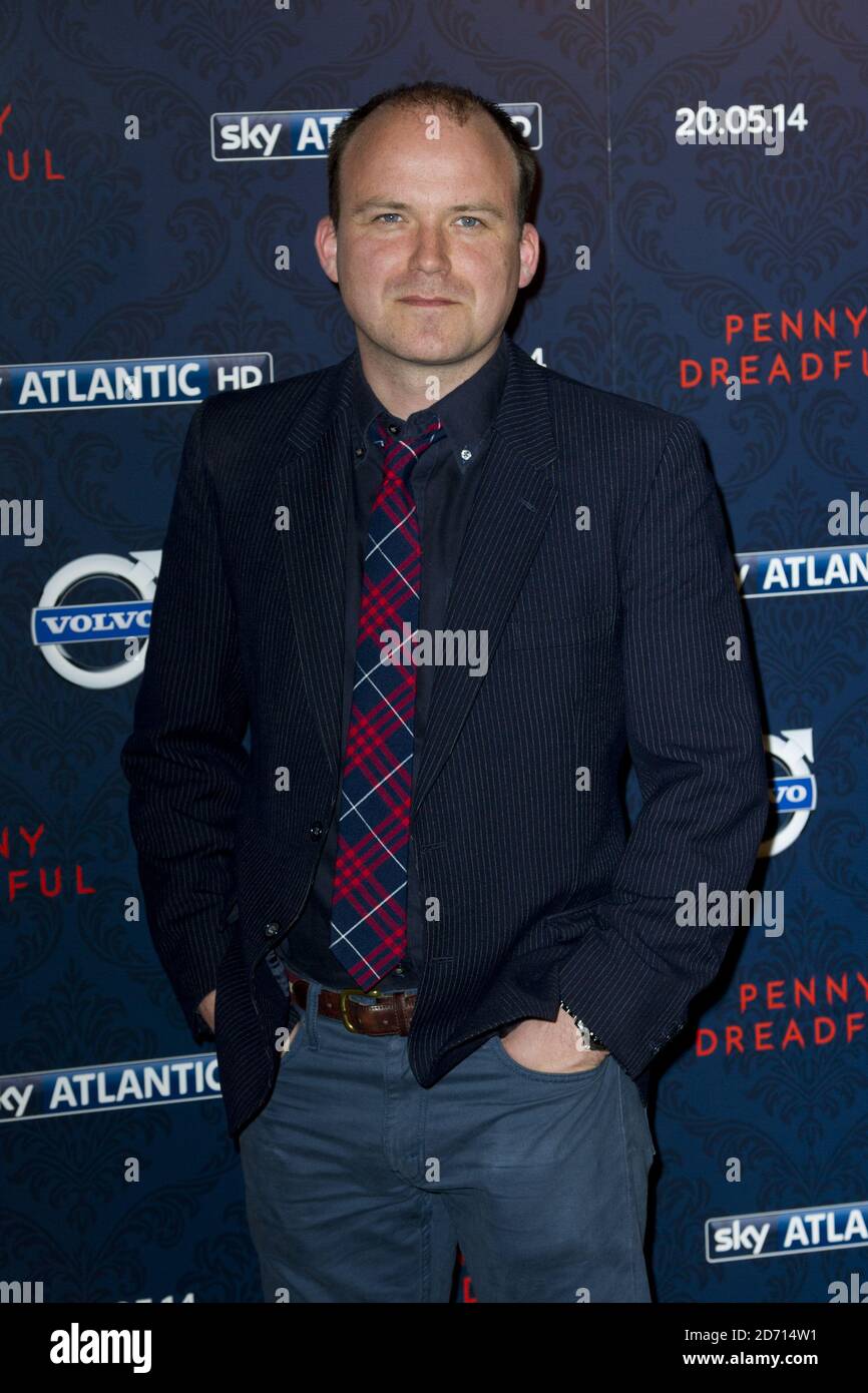 Rory Kinnear attending a photocall for the launch of Penny Dreadful, on Sky Atlantic HD, held at the St Pancras Renaissance Hotel in London. Stock Photo