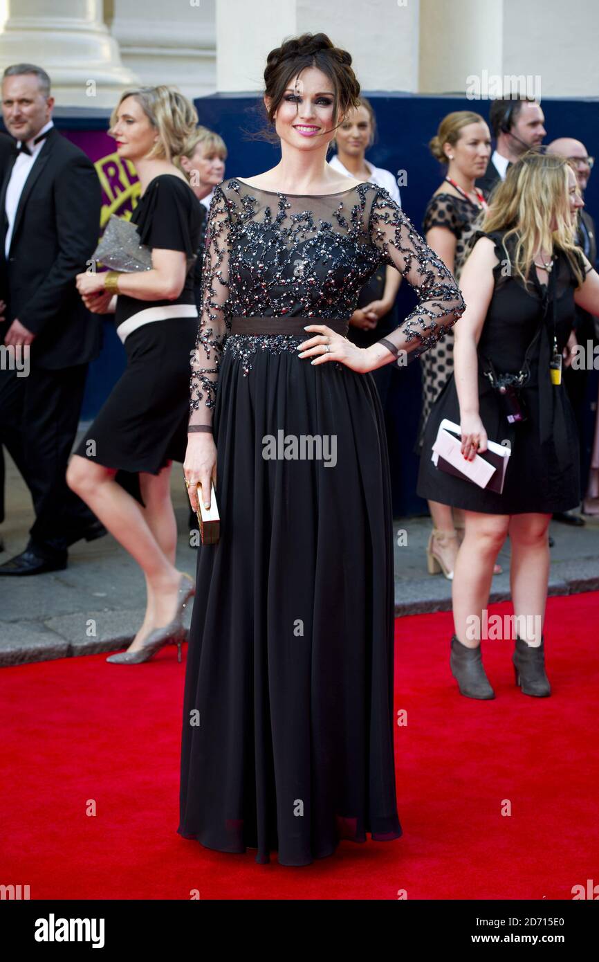 Sophie Ellis Bextor arriving at the 2014 Arqiva British Academy