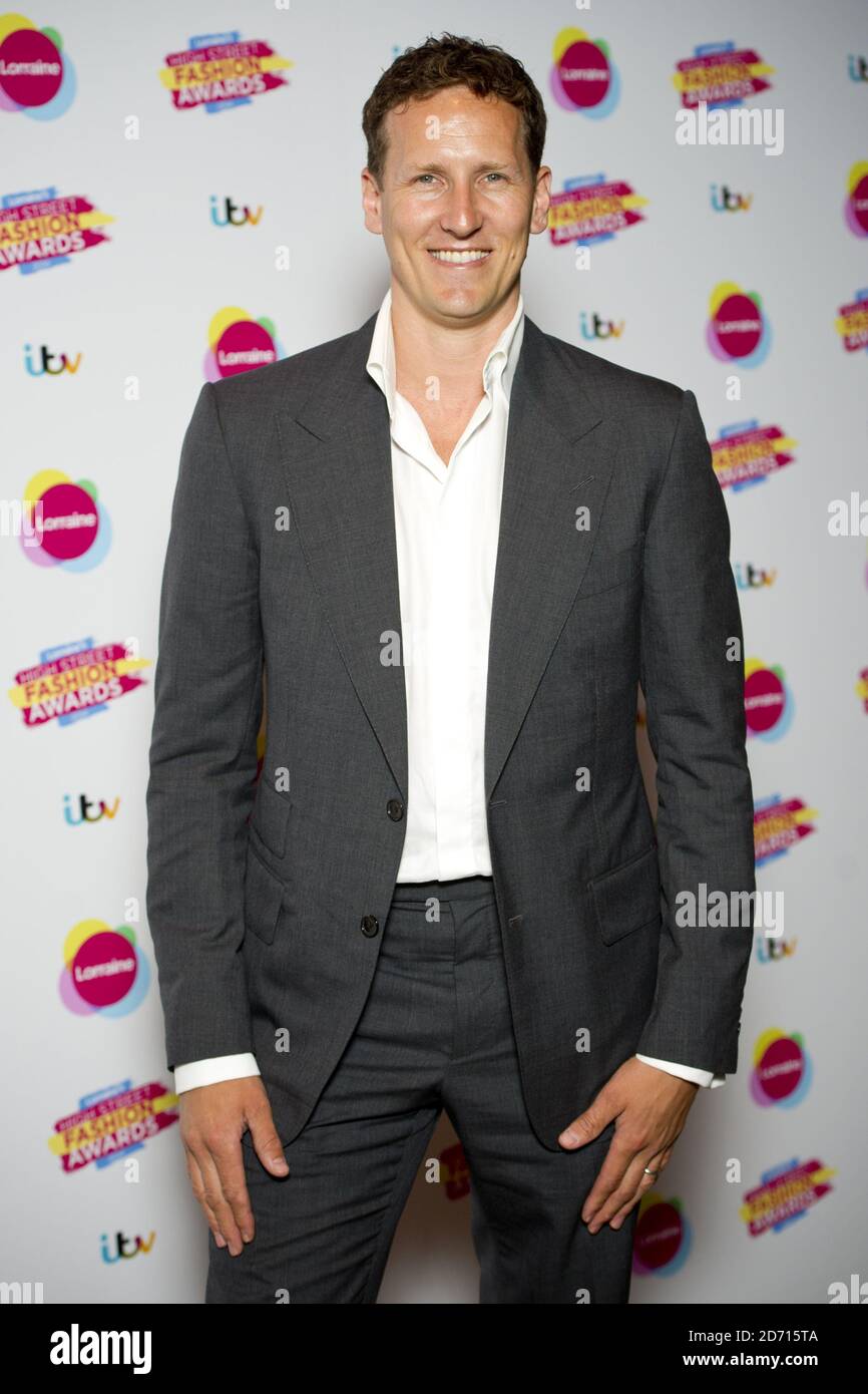 Brendan Cole attending Lorraine's High Street Fashion awards, at Vinopolis in central London. Stock Photo