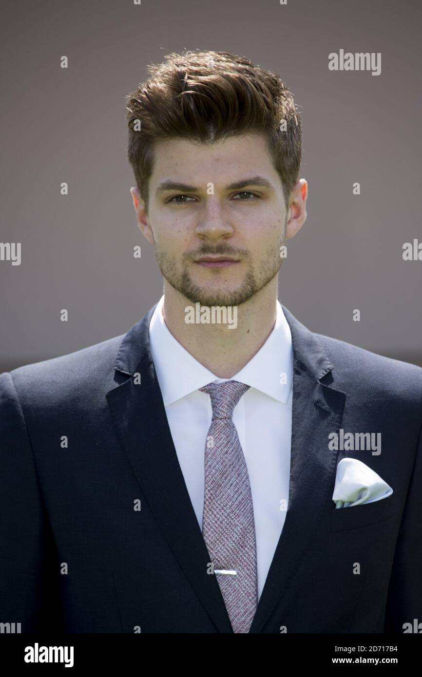 Jim Chapman attending the Burberry fashion show, held in Kensington Palace Gardens as part of London Collections Men. Stock Photo