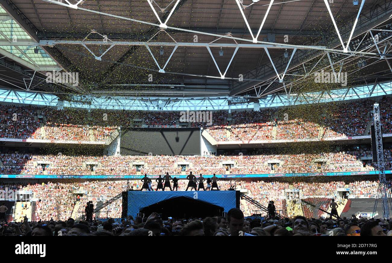 Little Mix perform during Capital FM's Summertime Ball at