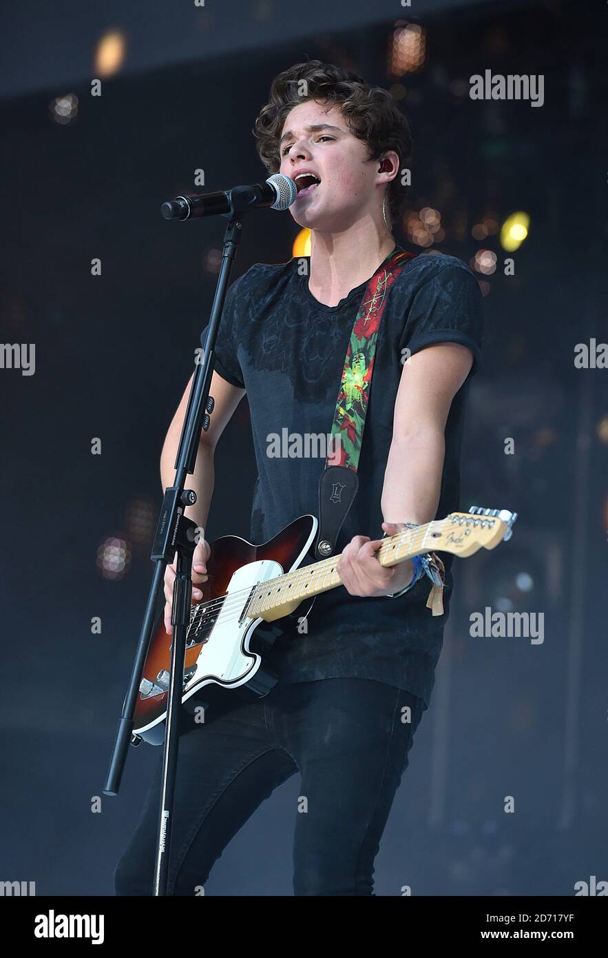 Bradley simpson vamps performs on hi-res stock photography and