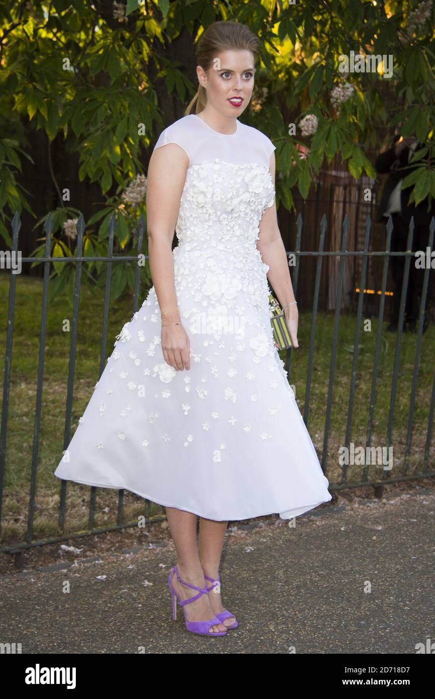 princess beatrice white dress Beatrice white dress hi-res stock photography and images