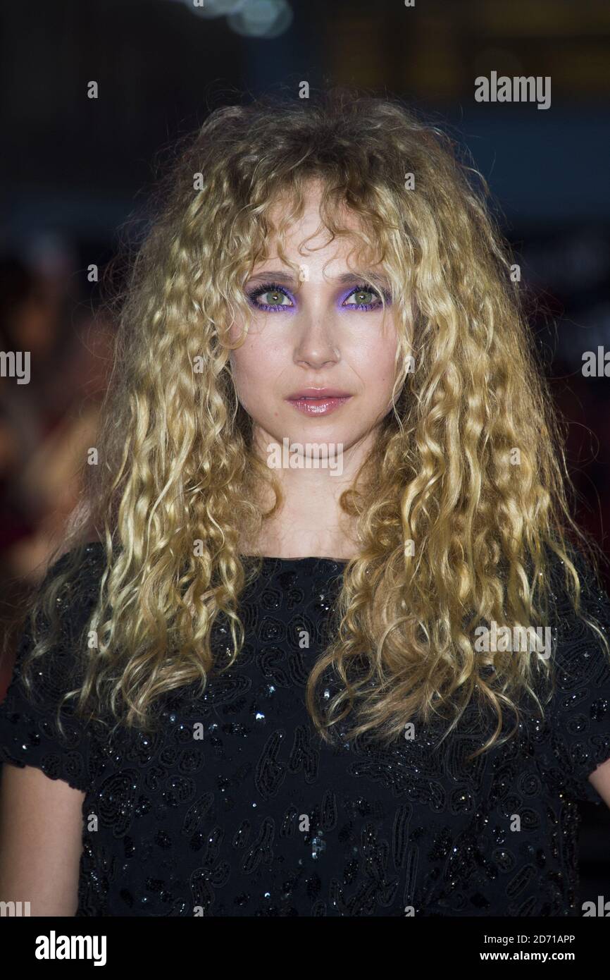 Juno Temple attending the premiere of Horns, at the Odeon Cinema in