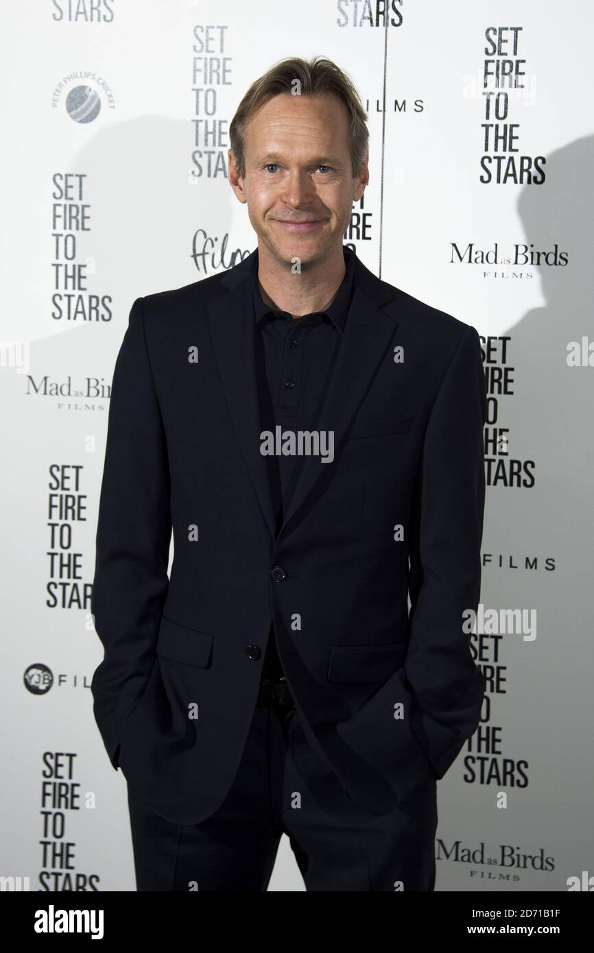 Steven Mackintosh attending the premiere of Set Fire to the Stars, at the Ham Yard Hotel in central London. Stock Photo