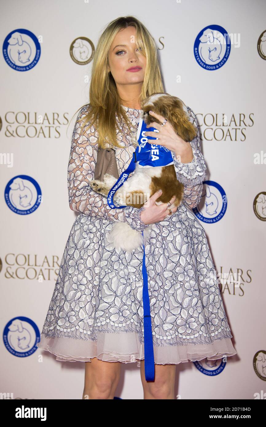 Laura Whitmore attending the Battersea Dogs and Cats Home Collars and