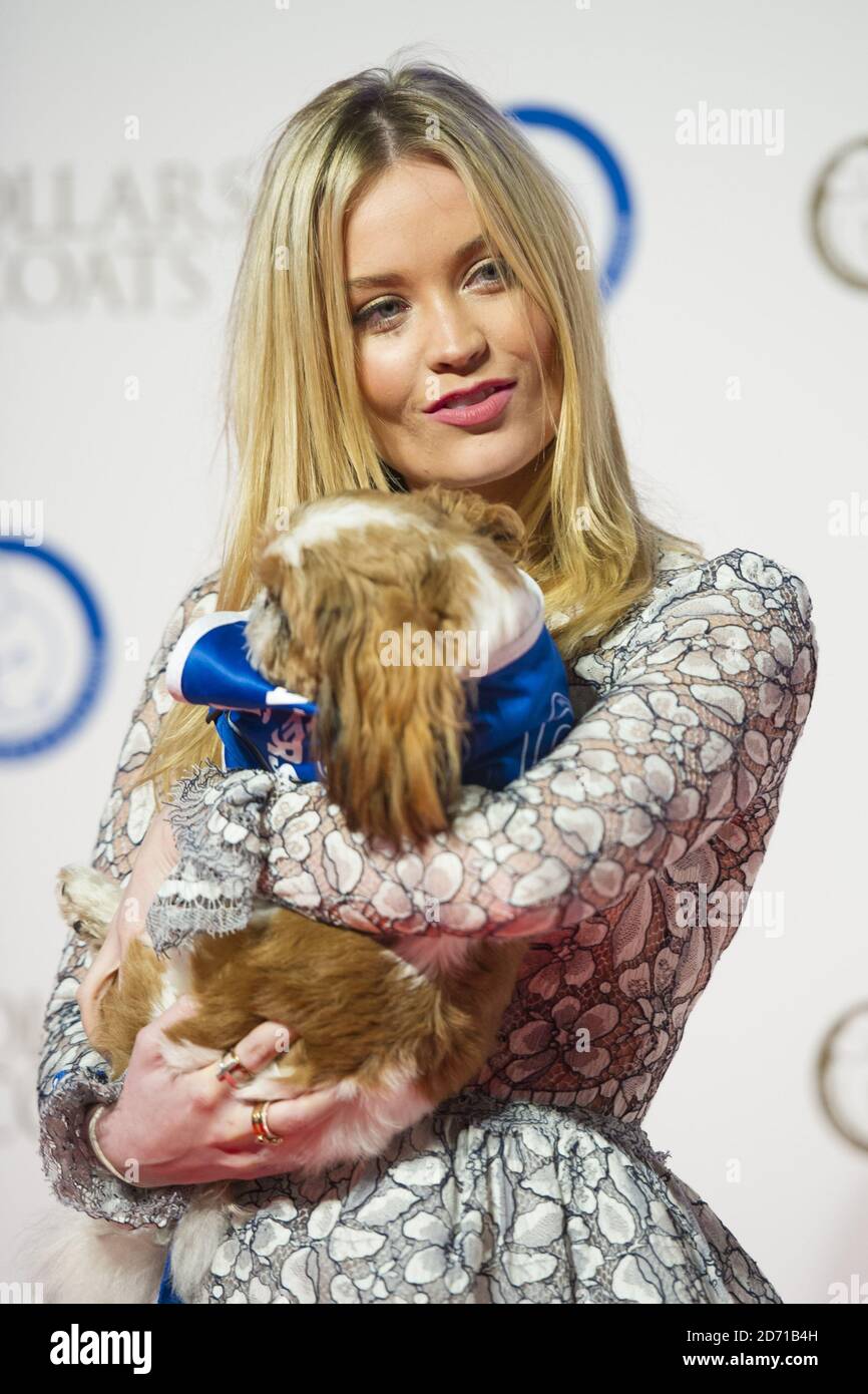 Laura Whitmore attending the Battersea Dogs and Cats Home Collars and