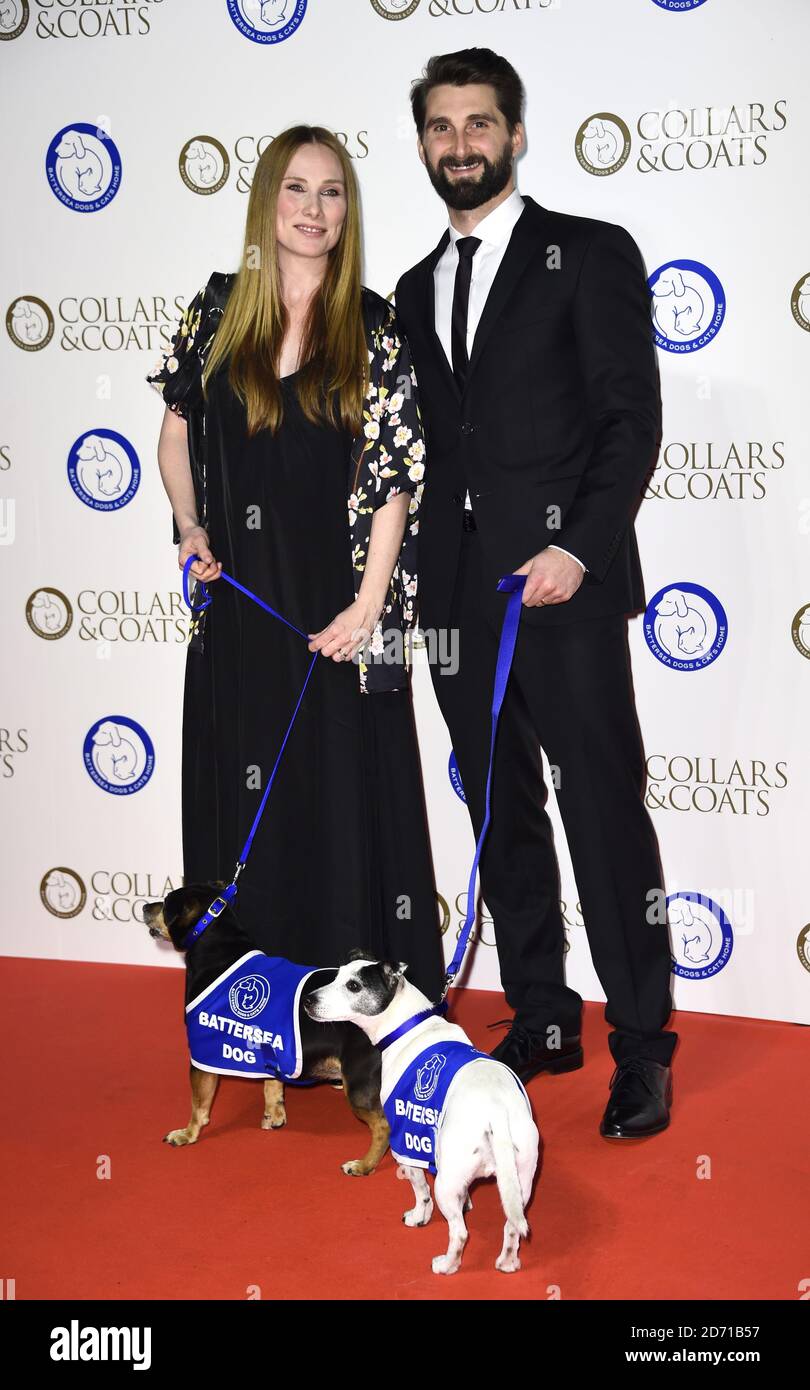 Rosie Marcel attending the Battersea Dogs and Cats Home Collars and Coats Ball, at Battersea Evolution in London. Stock Photo
