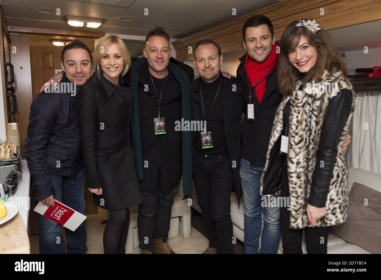 Heart FM presenters (lr) Jason King, Jenni Falconer, Toby Anstis