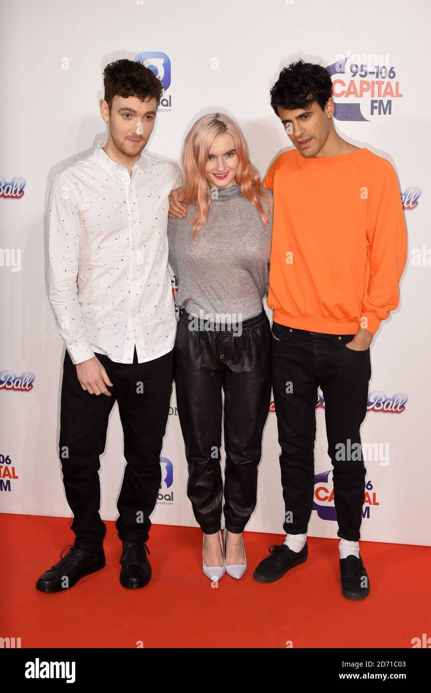 Grace chatto and milan neil amin smith of clean bandit hi-res stock ...