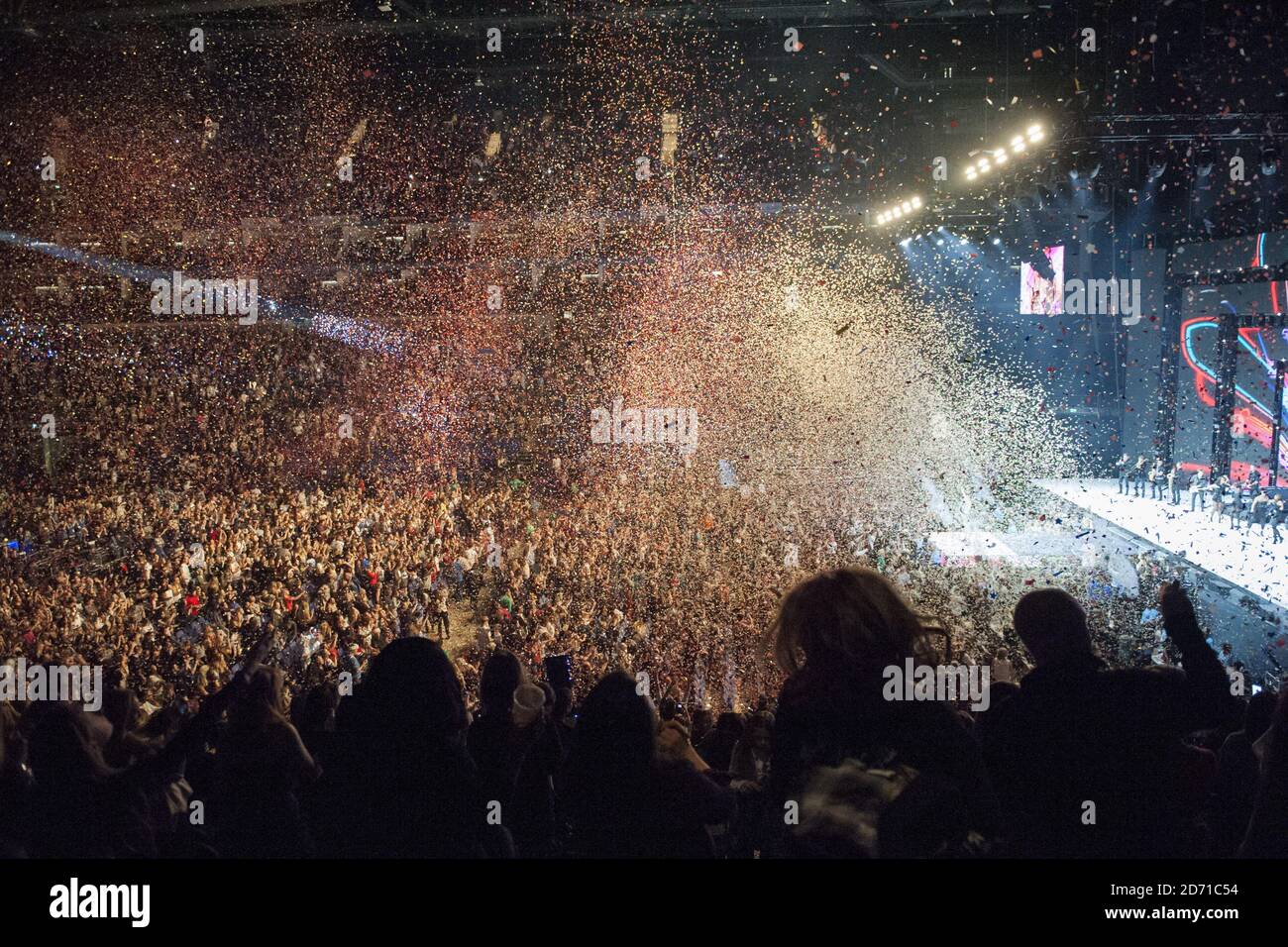 EXCLUSIVE*** Taylor Swift live on stage during the Capital FM Jingle