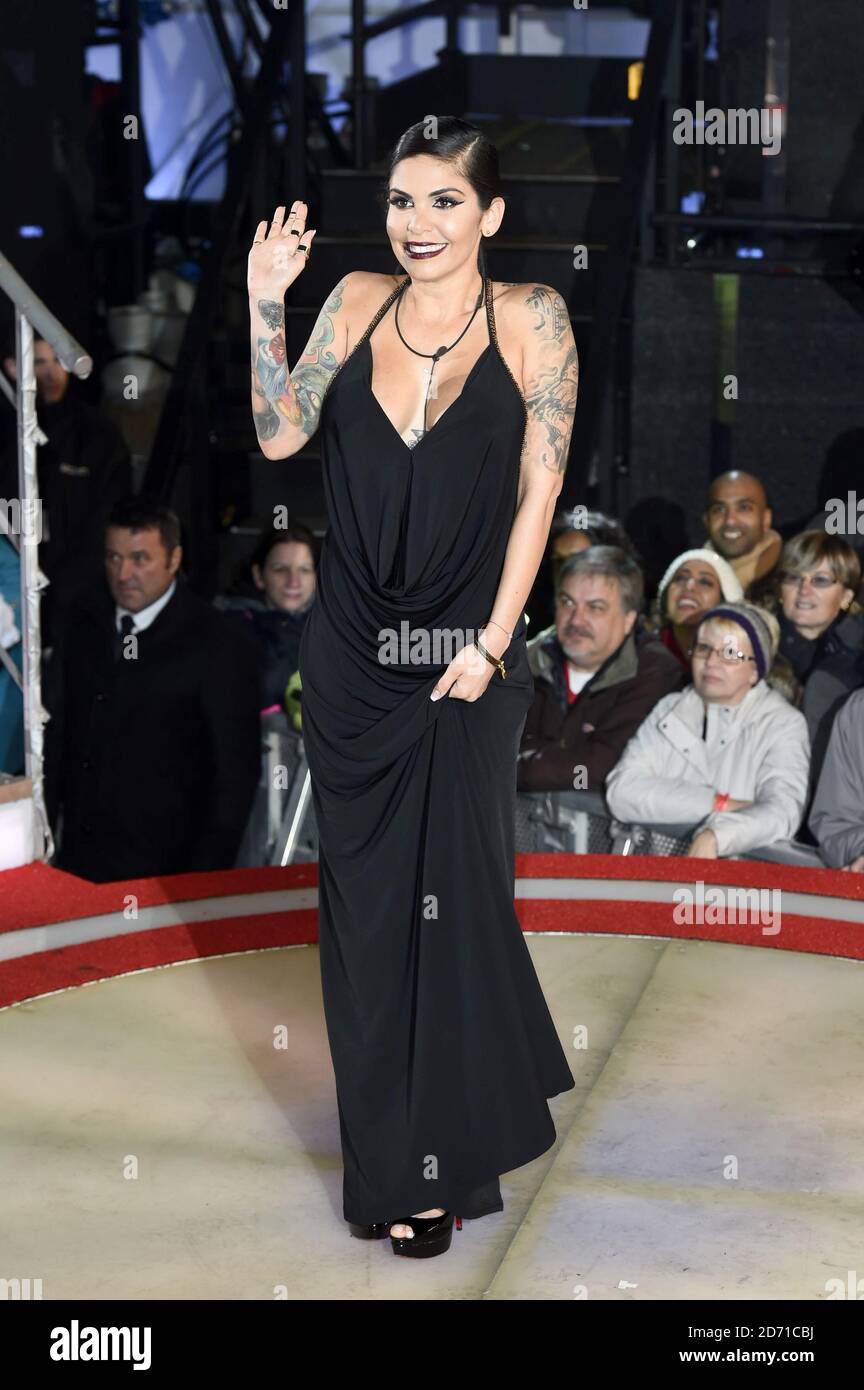 Cami Li arriving at the launch of Celebrity Big Brother 2015 Stock Photo -  Alamy