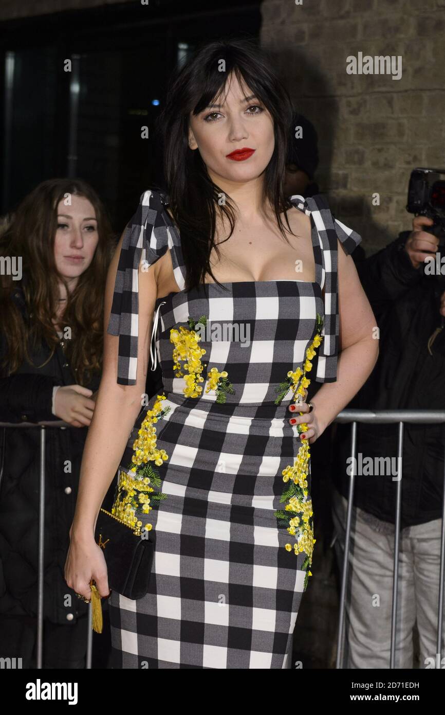 Daisy Lowe attending the First International Fund Fair, at the Roundhouse in Camden, London