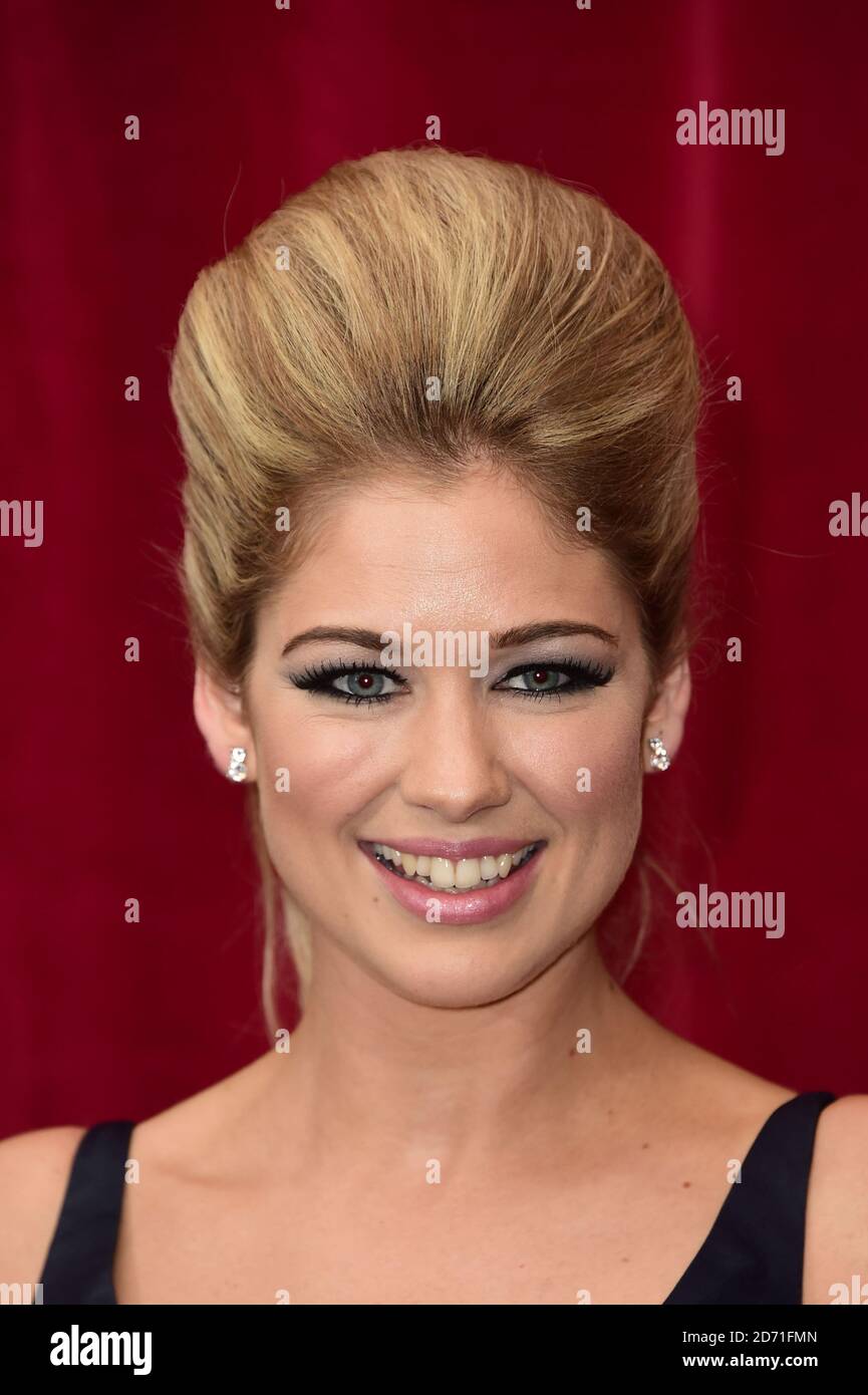 Amanda Clapham attending the British Soap Awards at the Palace Hotel