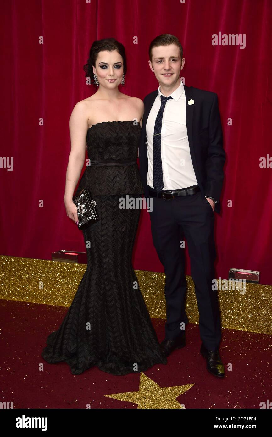 Shona Mcgarty attending the British Soap Awards at the Palace Hotel