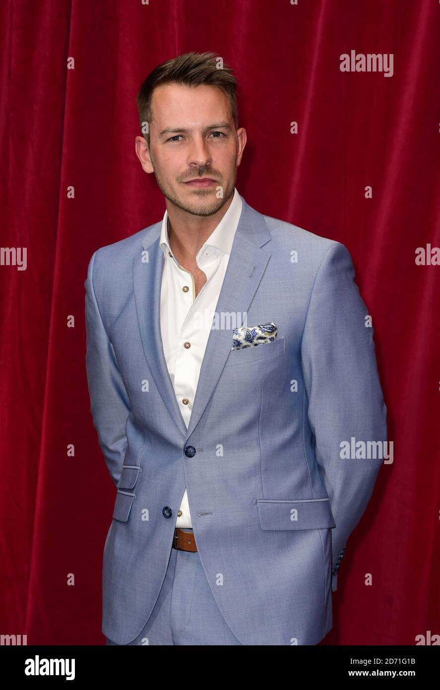 Ashley Taylor Dawson attending the British Soap Awards at the Palace Hotel, Manchester Stock Photo